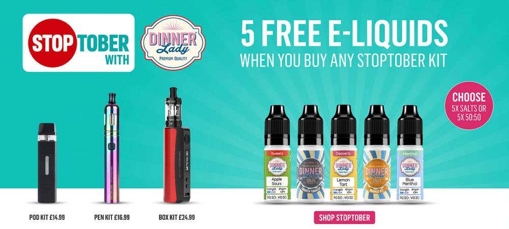 Vape UK’s Stoptober 2021 starter kits