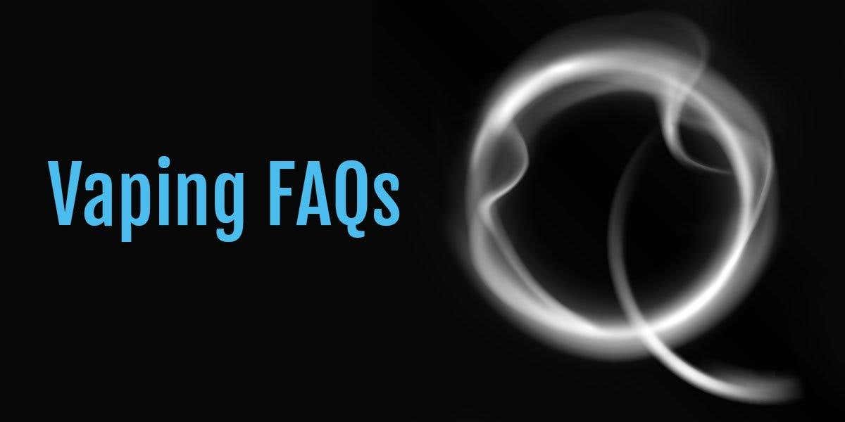 Discover all you need to know about vaping with our handy FAQs
