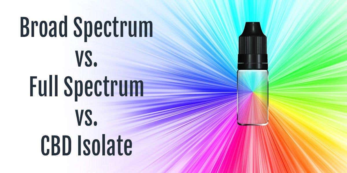 Broad Spectrum vs. Full Spectrum vs. CBD Isolate