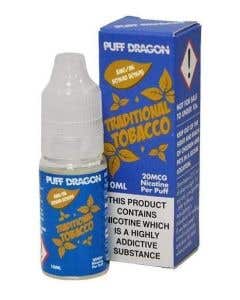 E-Liquid Puff Dragon Traditional Tobacco 10ml / 3mg