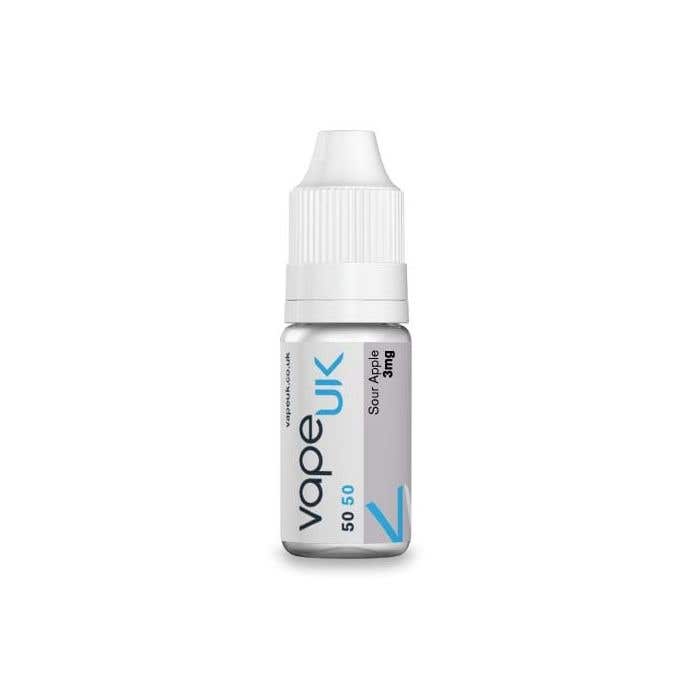 E-Liquid Vape UK 50/50 Sour Apple 3mg