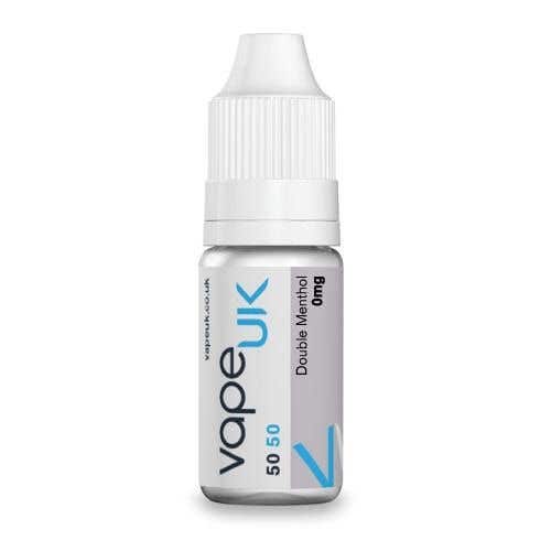 E-Liquid Vape UK 50/50 Double Menthol 0 mg