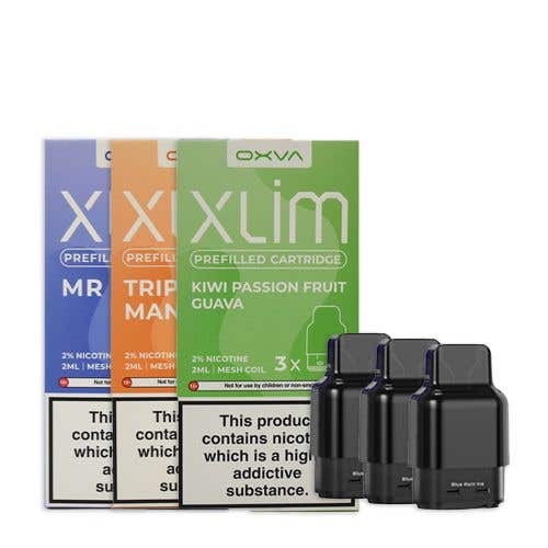 Oxva Xlim Prefilled E-Liquid Pod Cartridges - Group Image