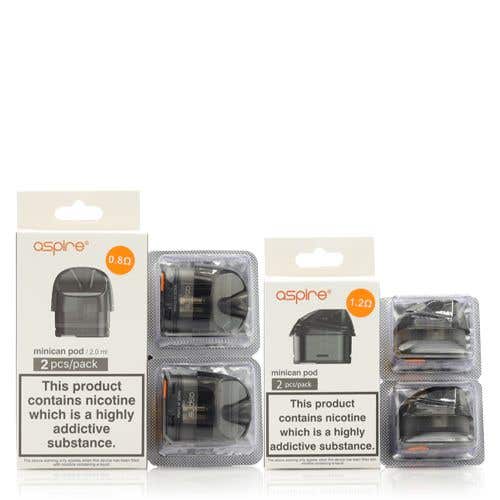 Aspire Minican Replacement E-Liquid Pods - Group