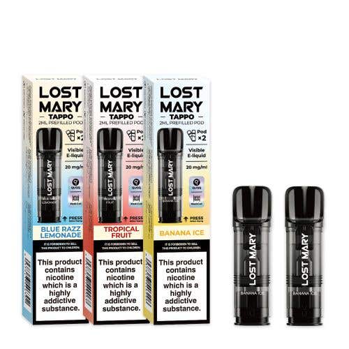 Lost Mary Tappo Prefilled Vape Pods - Group Image