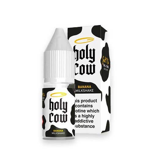 Holy Cow Nic Salt E-Liquid - Banana Milkshake