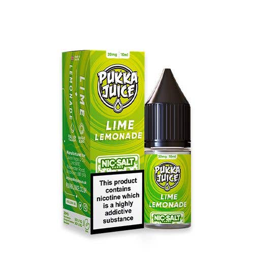 Pukka Juice Lime Lemonade Nic Salt E-Liquid