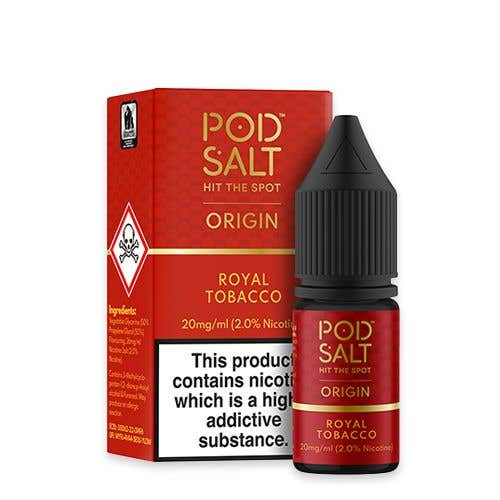 Pod Salt Origin Nic Salt E-Liquid - Royal Tobacco