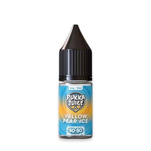 Pukka Juice Yellow Pear Ice 50/50 Freebase E-Liquid