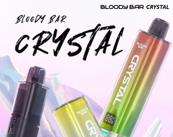 Bloody Bar Crystal 10k Prefilled Pod Kit - Bloody Bar Crystal Pod Vape Kit