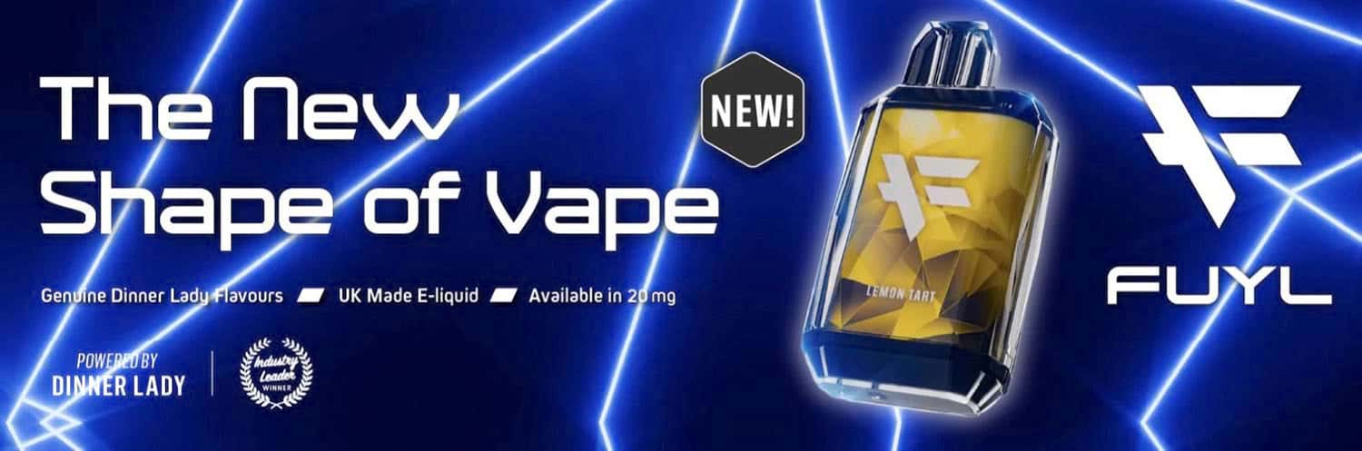 Dinner Lady FUYL Bar Disposable Vape Kit - Genuine Dinner Lady flavours
