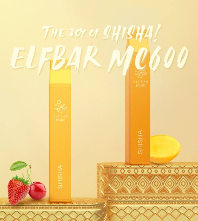 The joy of shisha! Elf Bar MC600