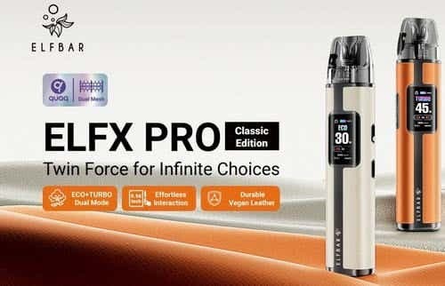 Elf Bar ELFX Pro Classic Edition Pod Kit - Twin Force for Infinite Choices