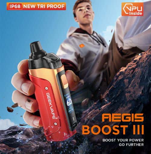 Geekvape Aegis Boost III Vape Kit - Ingenious Vaping System