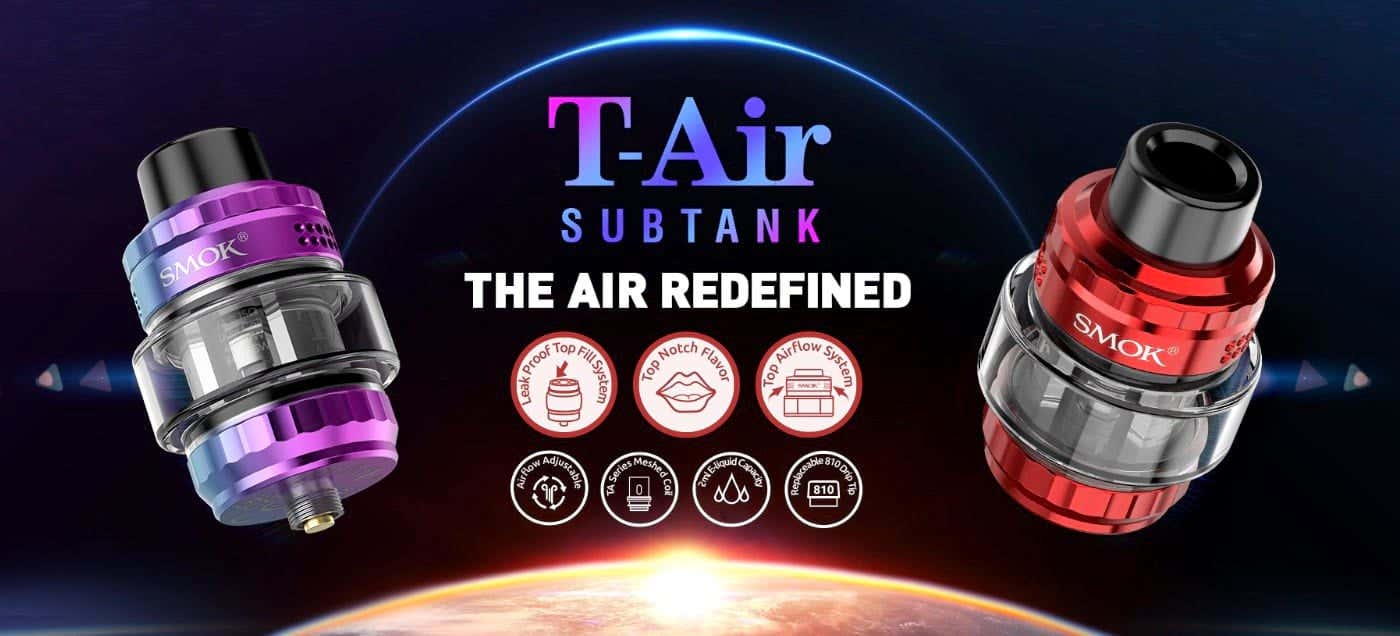 Smok T-Air Subtank Tank - The air redefined