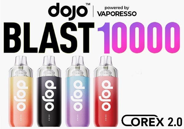 Vaporesso Dojo Blast 10K Prefilled Pods - Go Crazy for 10,000 Puffs