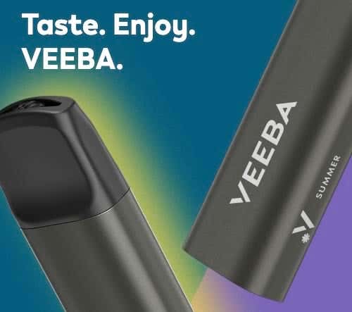 Veeba Disposable Vape Kit - Taste. Enjoy. VEEBA.