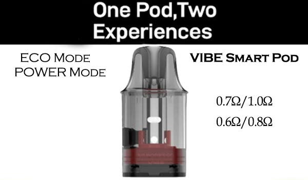 Vaporesso Vibe Replacement Pods - One Pod, Two Experiences