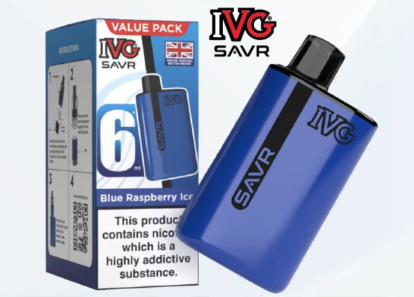 IVG SAVR Prefilled Pod Vaping System - A True value product
