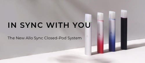 Allo SYNC Prefilled Pod Vape Kit - In sync with you