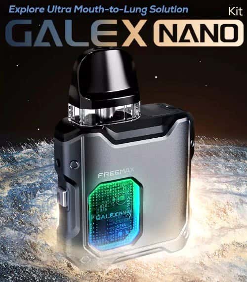 Freemax Galex Nano Pod Kit - Adjustable power, at your finger-tips