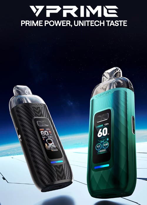 Oxva Vprime Pod Vape Kit - Prime power, UniTech taste