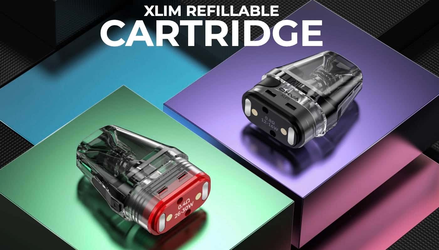 Oxva Xlim V3 Cartridges - Upgraded V3 top-filling pod cartridges