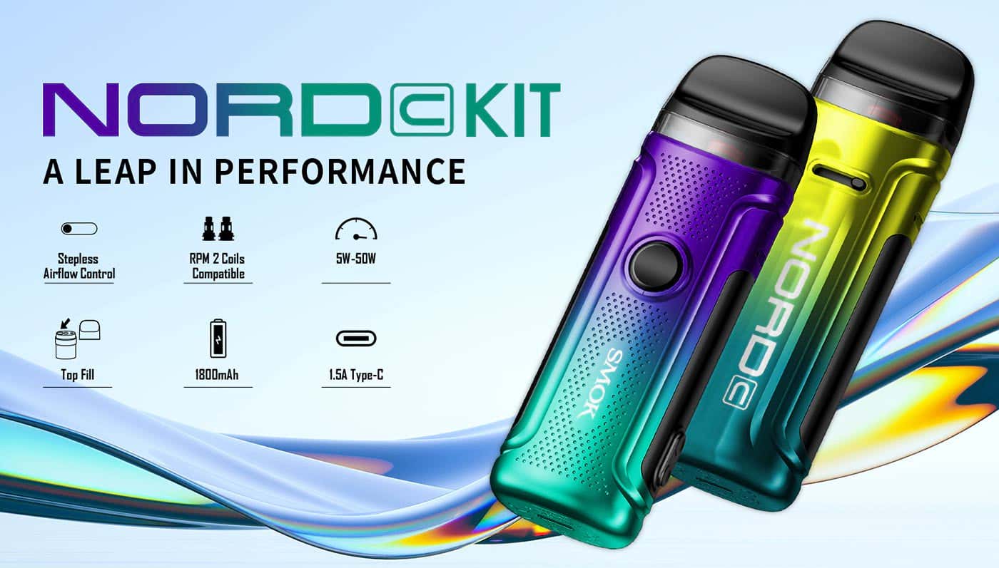 Smok Nord C Pod Vape Kit - A leap in performance