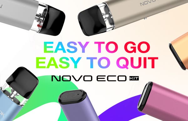 SMOK Novo ECO Pod Kit - Easy to quit, with SMOK Novo ECO