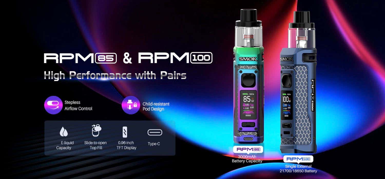 Smok RPM 100 Pod Kit - High performance!