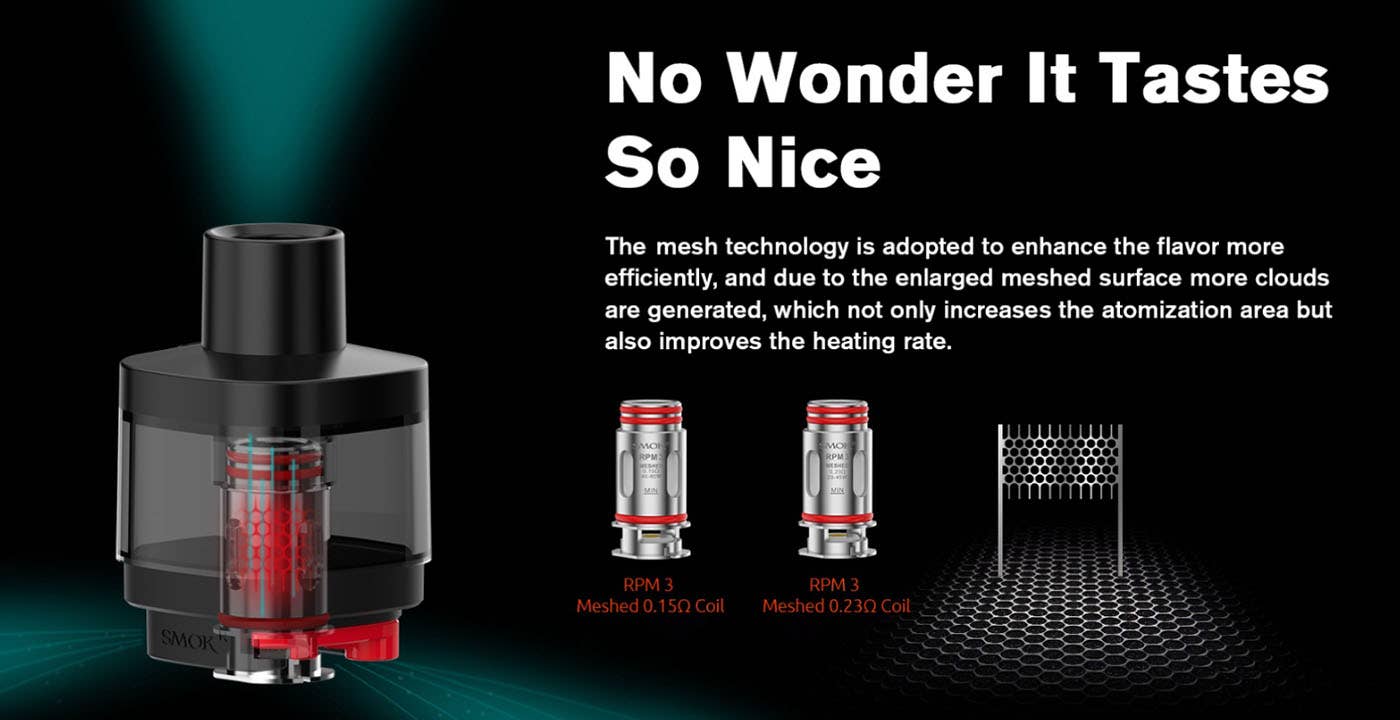 SMOK RPM 3 Replacement Coils - No wonder it tastes so nice