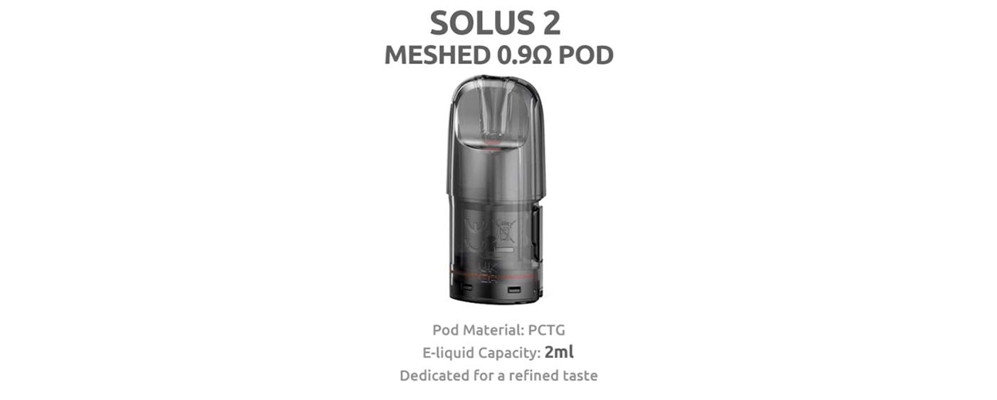 Smok Solus Replacement Pods - A refined taste