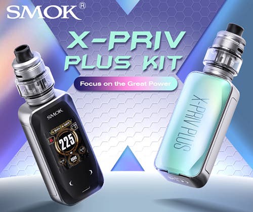 SMOK X-Priv Plus 225w Sub-Ohm Vape Kit - Focus on the great power!