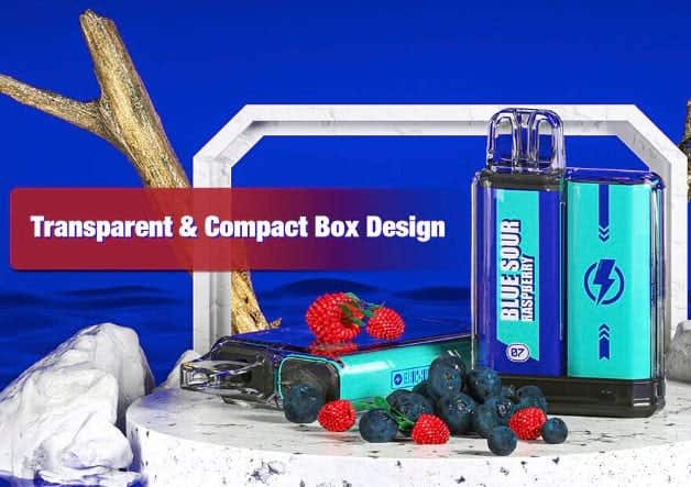 Vapengin Mercury Disposable Kit - Transparent and compact box design