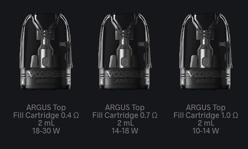 VooPoo Argus Replacement Pod Cartridges - Wide Application on VooPoo's Pod Series