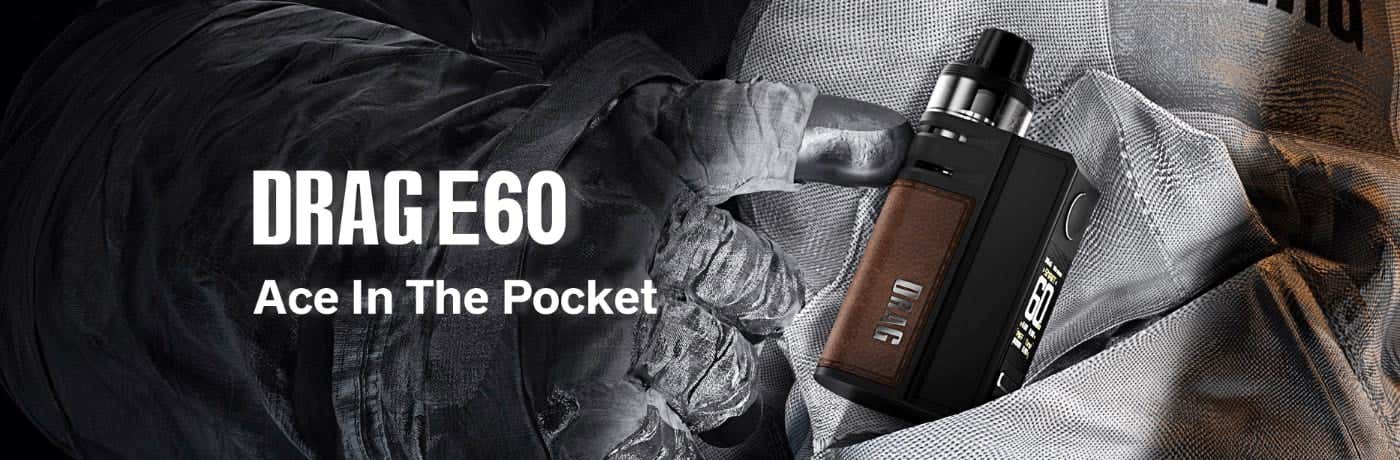 VooPoo Drag E60 - Ace in the pocket