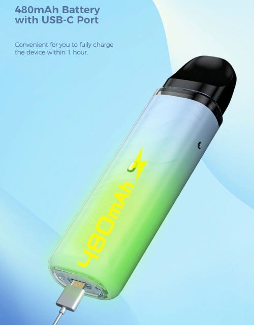 Freemax Maxpod 3 Pod Kit - Type-C USB charging within an hour