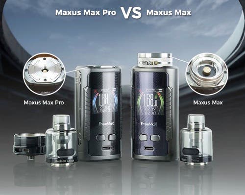 Freemax Maxus Pro VS Maxus Max