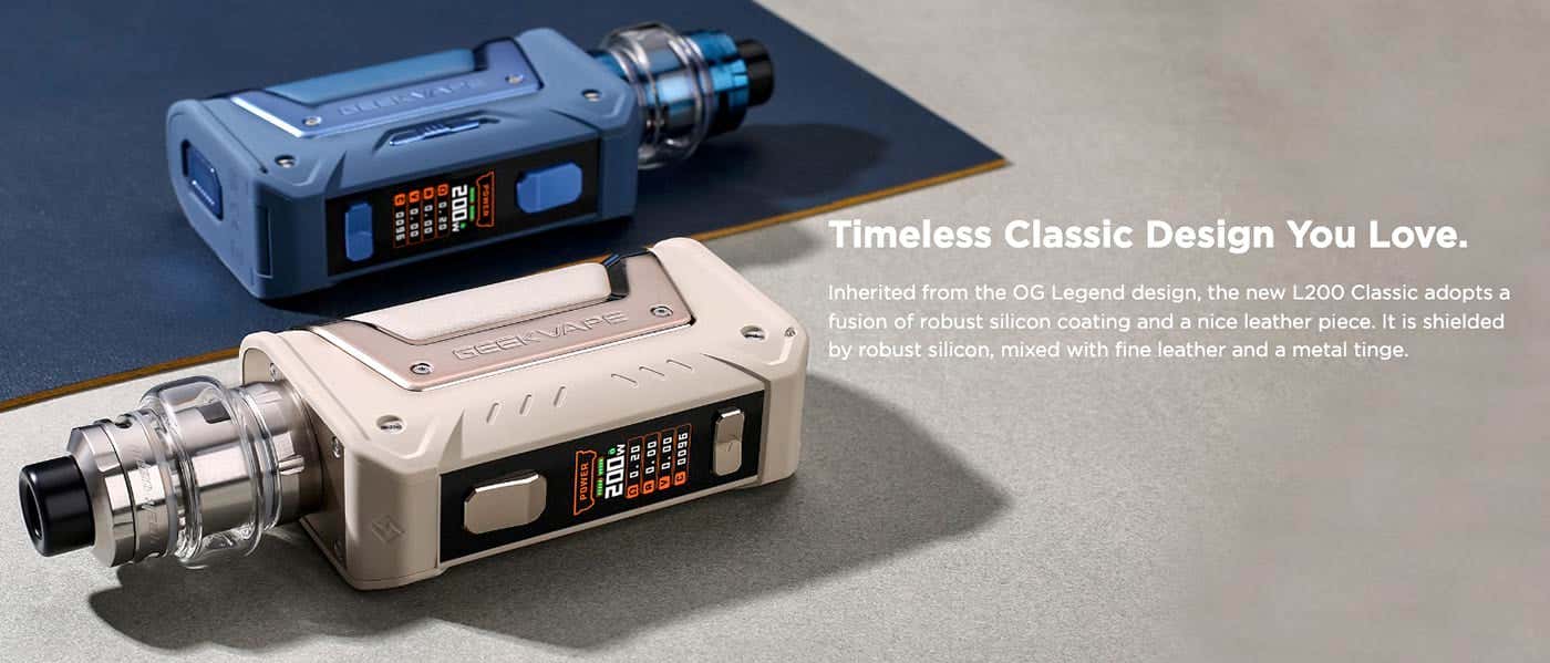 Geekvape L200 Classic Kit - Timeless classic design, that you love