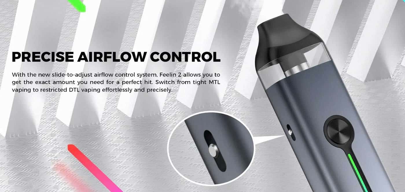 Nevoks Feelin 2 Pod Vape Kit - Precision airflow control