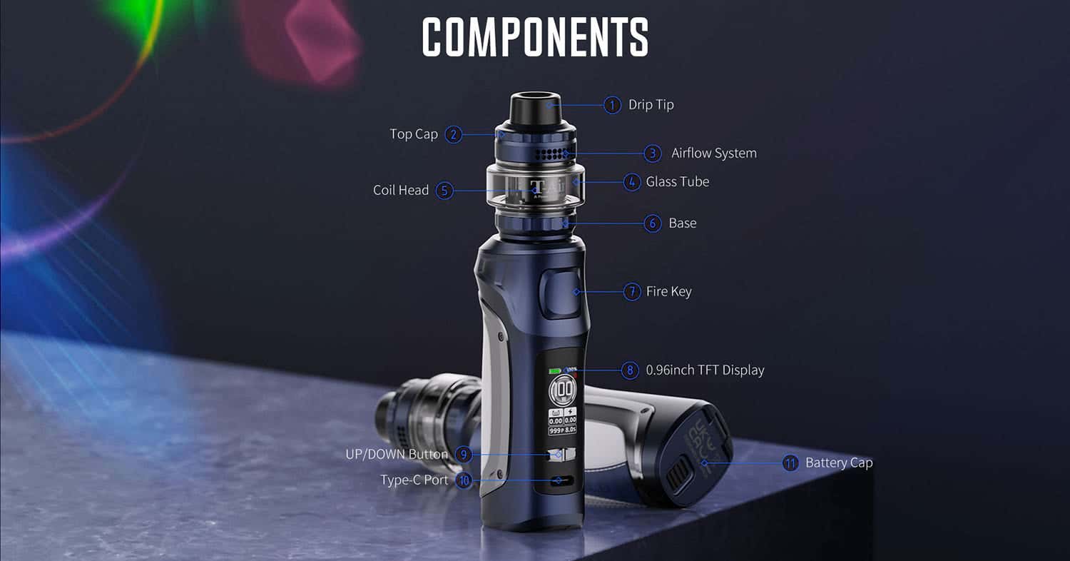 Smok Mag Solo Kit - Components