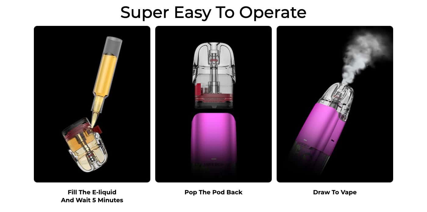 Vaporesso Luxe Q2 SE Pod Vape Kit - Easy to operate