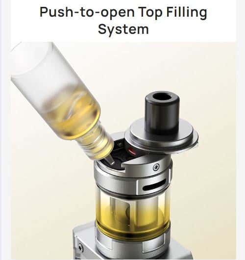 Aspire Rover Plus Pod Vape Kit - Push-to-open Top Filling System