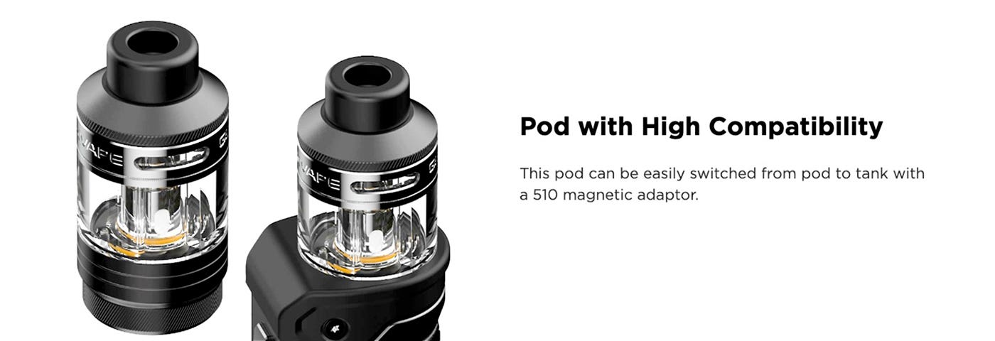 Geekvape Aegis E100 Etheno 510 Adaptor - Pod with high compatibility