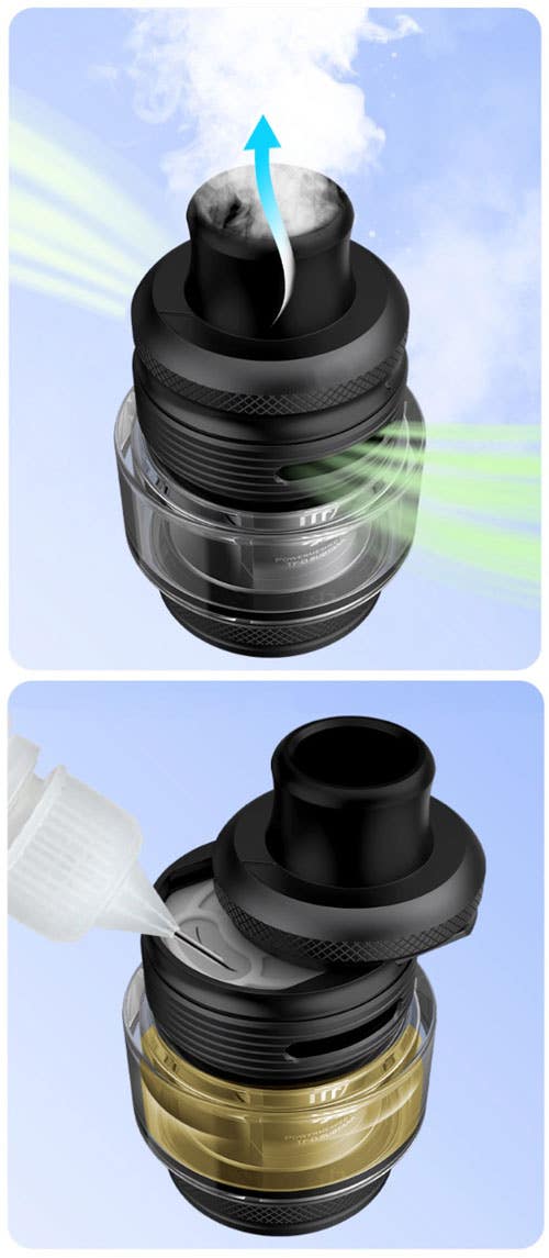 SMOK X-Priv Solo Sub-ohm Vape Kit - Top-filling TF-D Subtank