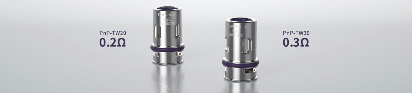 VooPoo Drag E60 - Included PnP-TW coils
