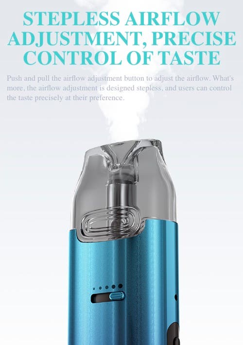 VooPoo VMATE Pro Pod Vape Kit - Stepless airflow adjustment