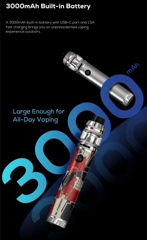 Freemax Twister 2 80W Mod - 3000 mAh built-in battery