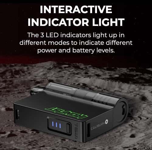 Uwell Caliburn & Ironfist L Pod Vape Kit - Interactive indicator light