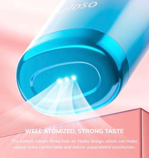 Geekvape Geek Bar Meloso Disposable Vape Kit - Bottom three-hole air intake
